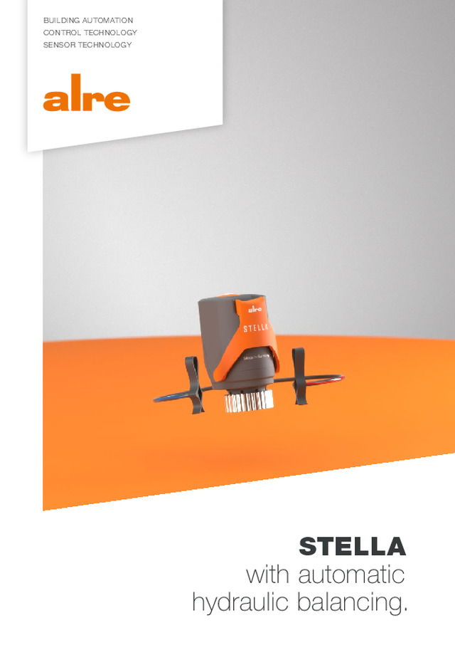 STELLA with automatic hydraulic balancing.