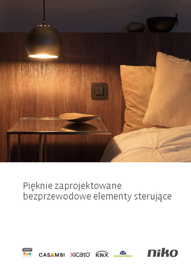 Pięknie zaprojektowane bezprzewodowe elementy sterujące