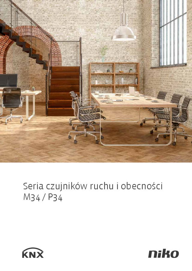Seria czujników ruchu i obecności M34 / P34