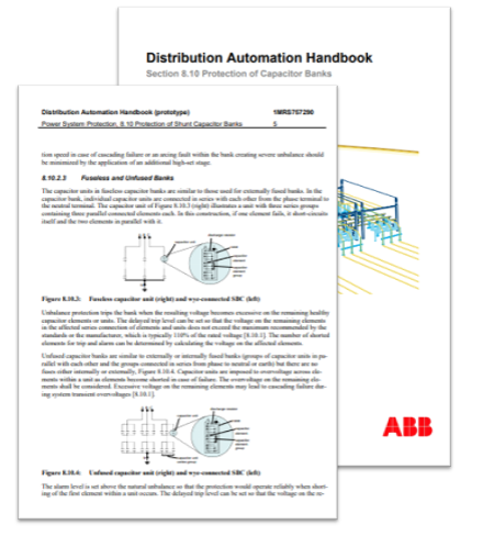Distribution Automation Handbook: Protection of Capacitor Banks