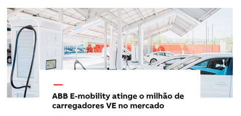 ABB E-mobility atinge o milhão de carregadores VE no mercado