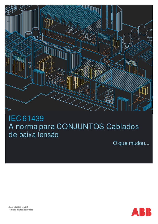 IEC 61439 - A norma para CONJUNTOS Cablados de baixa tensão