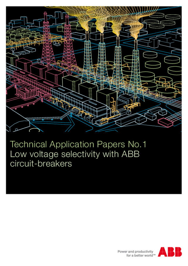 Selectividade em BT com disjuntores ABB | Caderno técnico nº 1