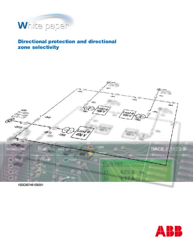 Protecção direccional e selectividade de zona direccional