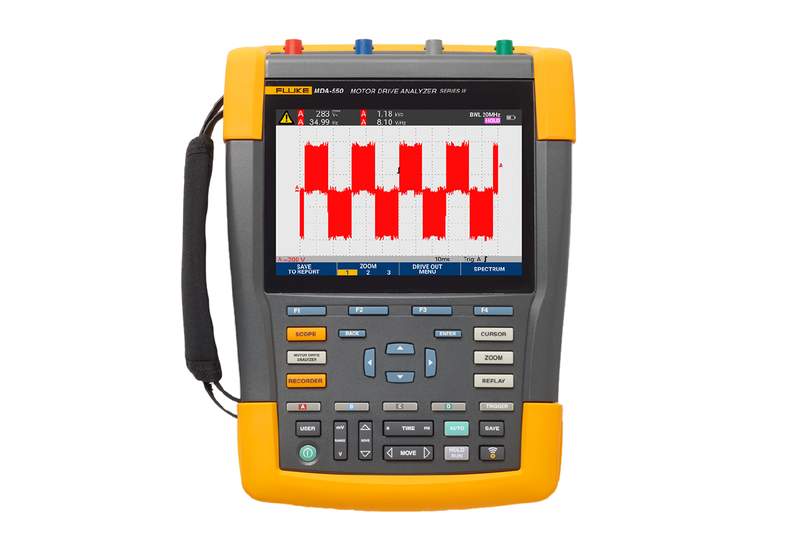 Analisador Variadores de Velocidade Fluke-MDA-550 Série III