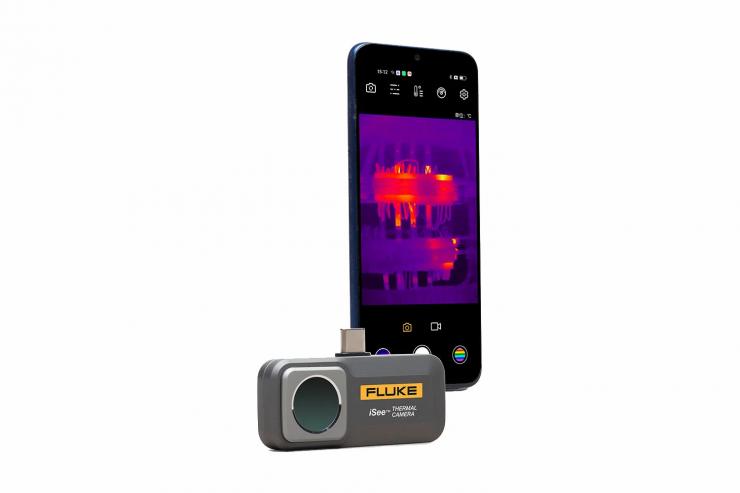 Câmara termográfica móvel Fluke iSee™ – TC01A/TC01B