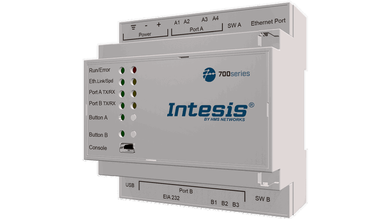 Gateways conversores multi protocolo da Intesis® série 700 – HMS