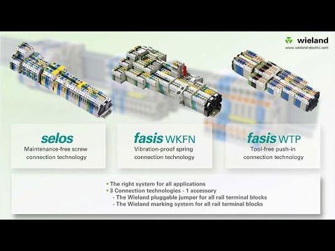 Wieland new DIN rail terminal blocks US - Wieland Electric