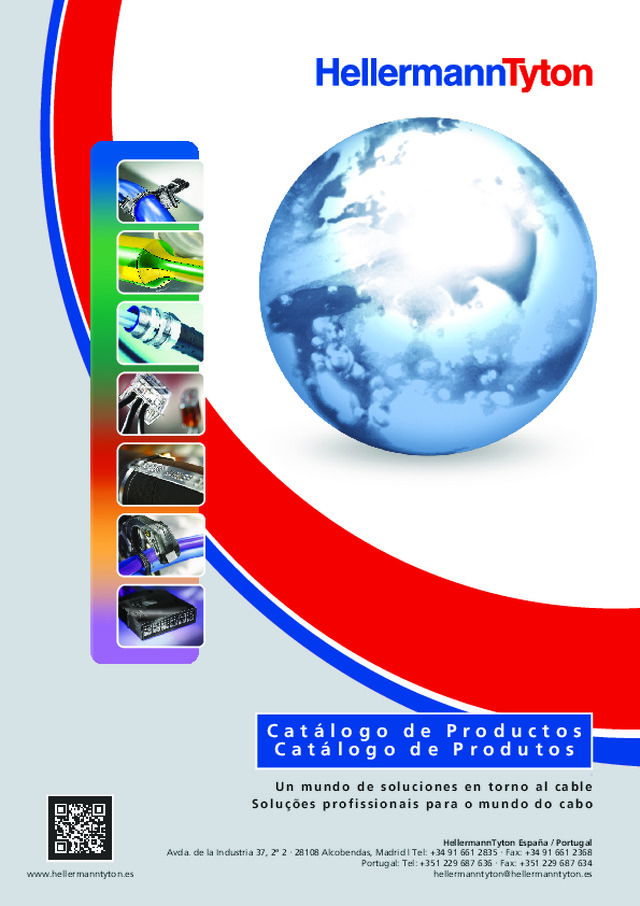 Catálogo de produtos mais procurados da Hellermann Tyton