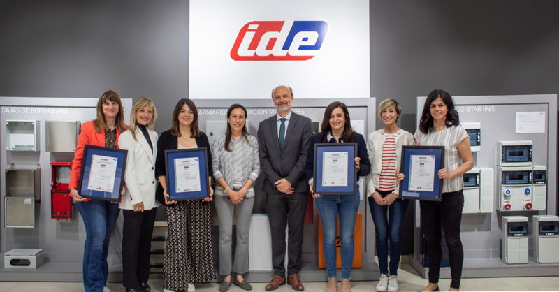 IDE obtém quatro novas certificações ISO