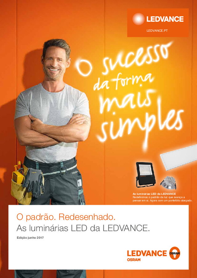Nova actualização do portfolio LEDVANCE de iluminação LED (Junho 2017)