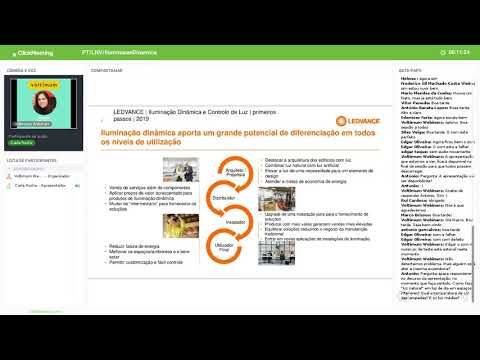 Webinar Iluminação dinâmica e controlo de luz
