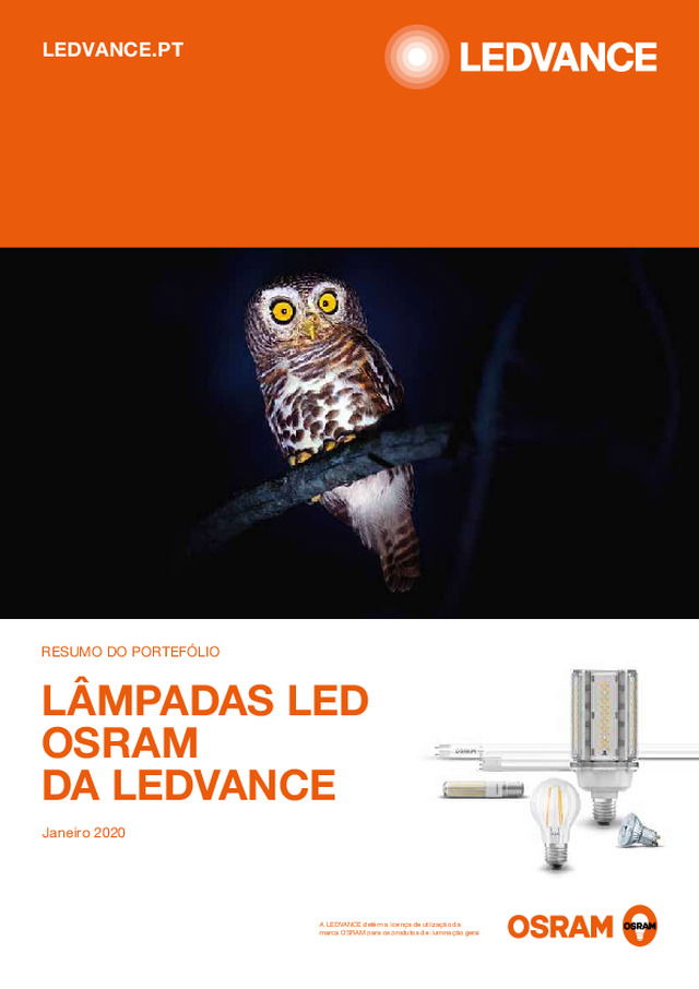 Uma má iluminação deixa-o chocado? A LEDVANCE tem a solução para sí!