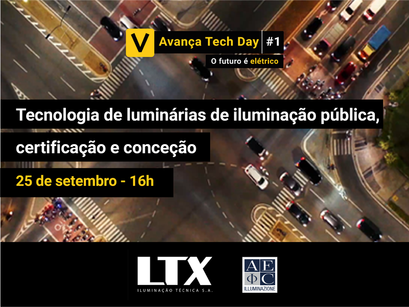 Tecnologia de luminárias de iluminação pública, certificação e conceção