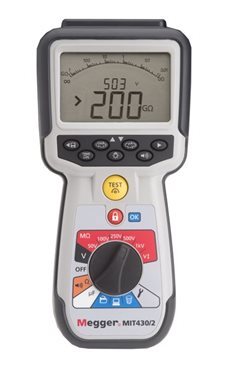 MIT400/2: a nova gama de medidores de isolamento da Megger