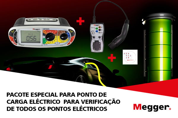 Pacote Especial para ponto de carga eléctrico para verificação de todos os pontos eléctricos