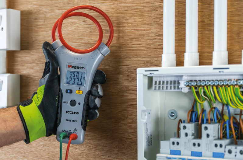 Braçadeira de corrente flexível com grampo FCC3450 3000 A