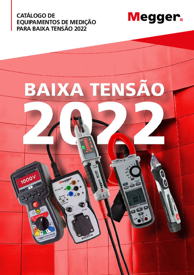 CATÁLOGO DE EQUIPAMENTOS DE MEDIÇÃO PARA BAIXA TENSÃO 2022