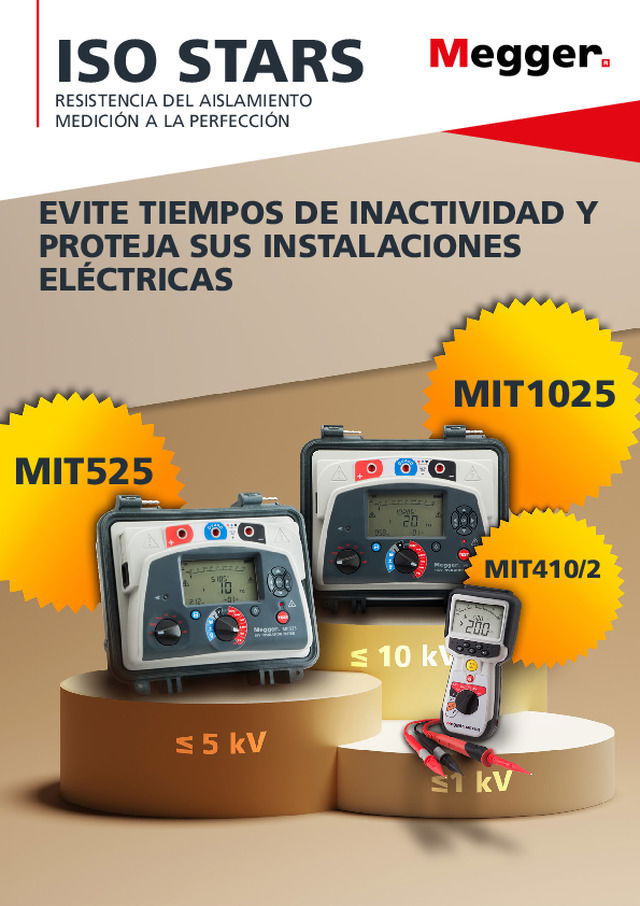 ISO STARS: Resistência de isolamento; Medida na perfeição
