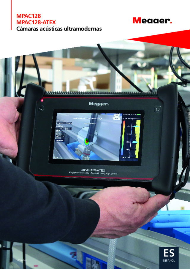MPAC128 e MPAC128-ATEX: Cámeras acústicas ultramodernas