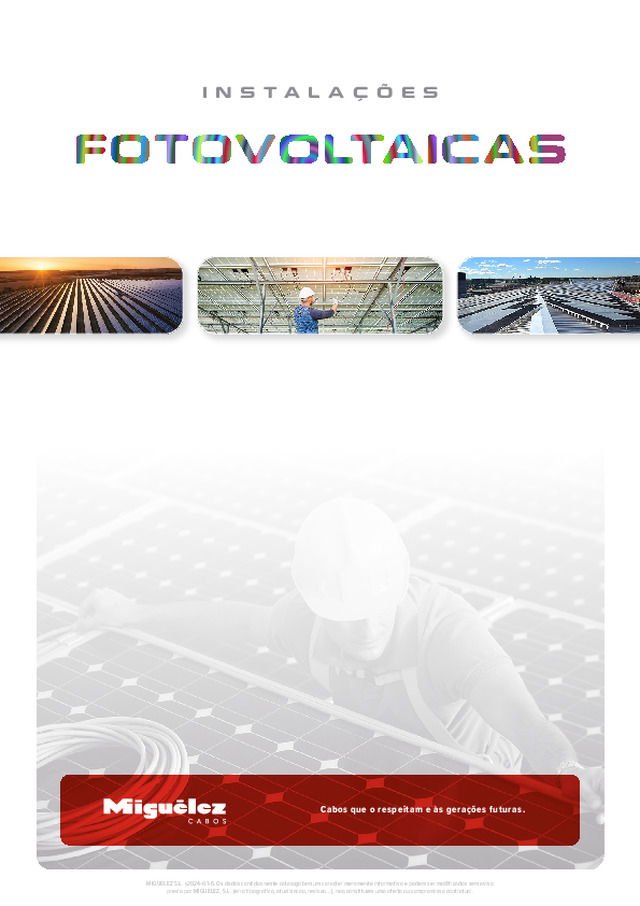 Dossier Instalações Fotovoltaicas