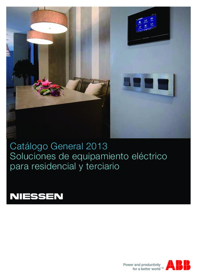 Catálogo geral ABB Niessen (ES)