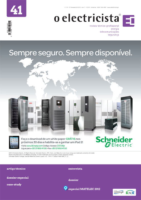 Revista "o electricista" realça eficiência energética e AVAC na edição nº 41