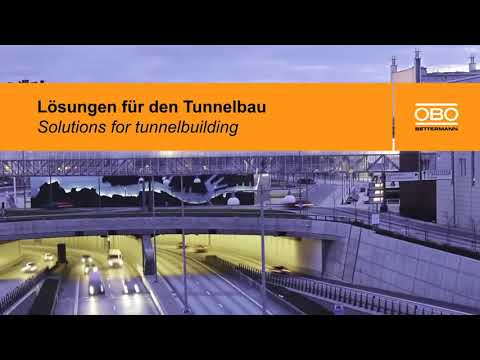 Soluções OBO para túneis (DE/EN) - OBO Bettermann
