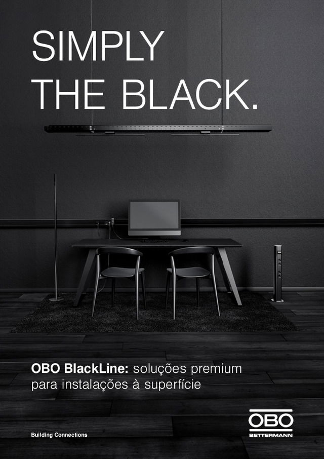 OBO Bettermann apresenta nova linha de produtos BlackLine