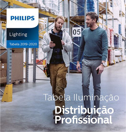 Tabela de preços de iluminação profissional 2019