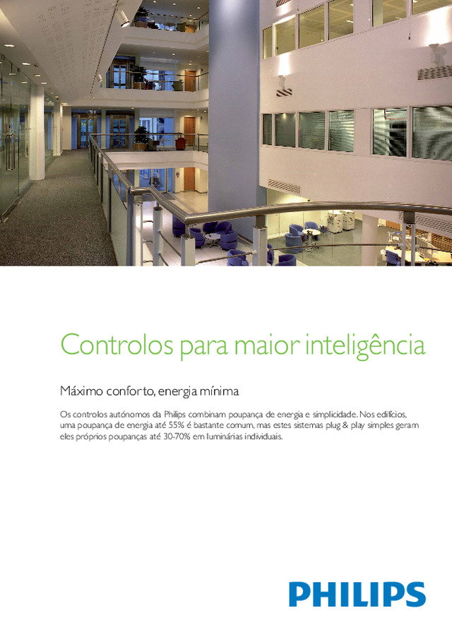 Controlos de iluminação autónomos