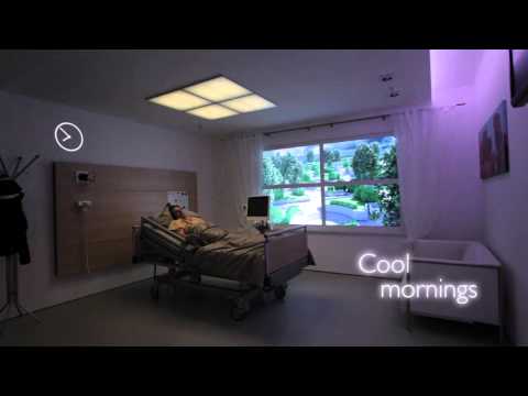 HealWell - Solução de iluminação de quartos para pacientes em hospitais