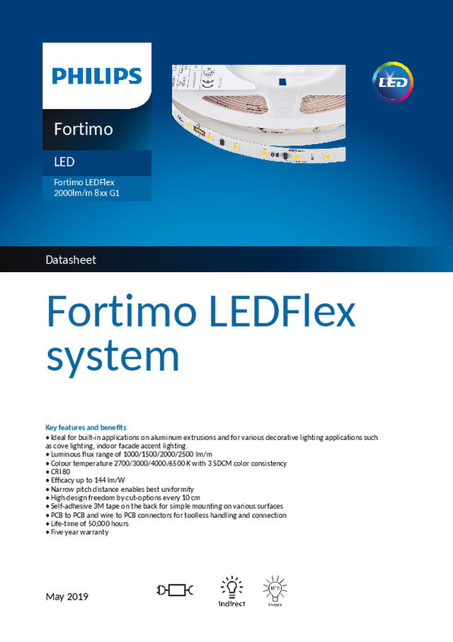 Fortimo LEDFlex 2000lm/m 8xx G1