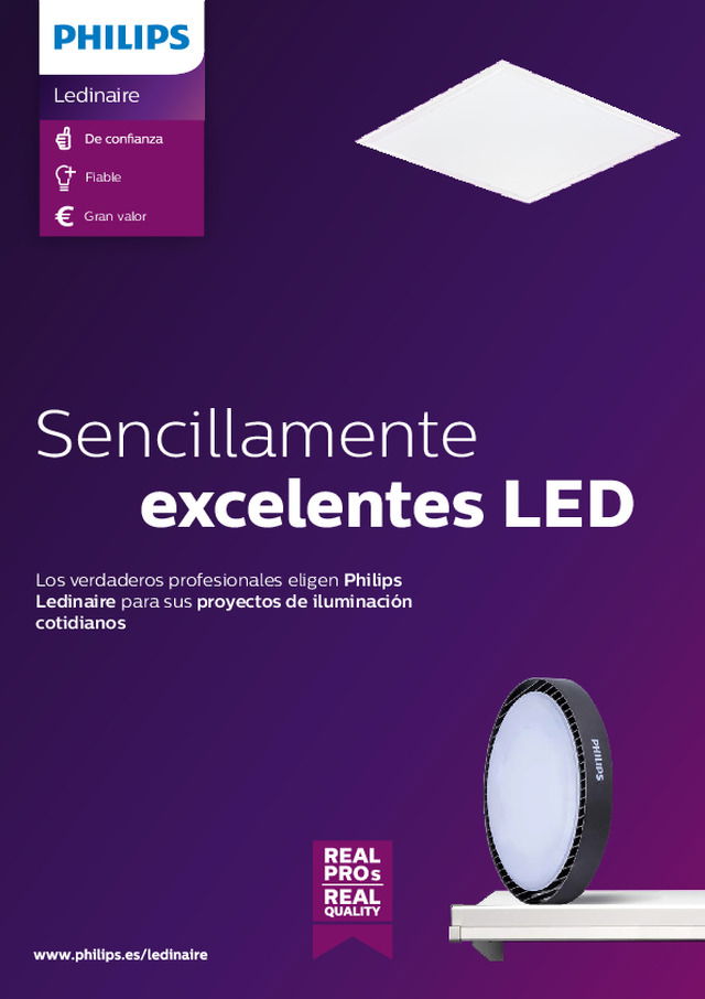 Catálogo PHILIPS LEDINAIRE
