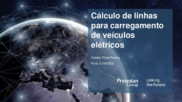 Cálculo de condutores para instalações de recarga de veículo elétrico