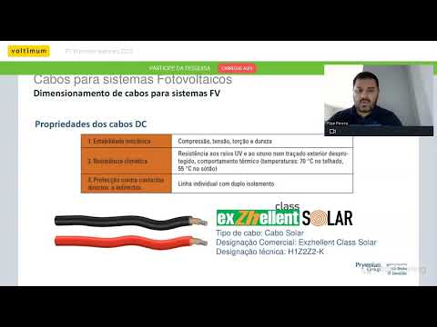 Propriedades dos cabos DC