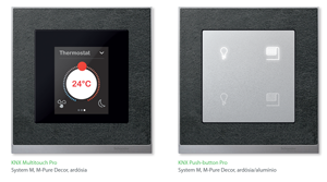 Nova geração de interruptores e painéis tácteis KNX garante conforto, segurança e elegância