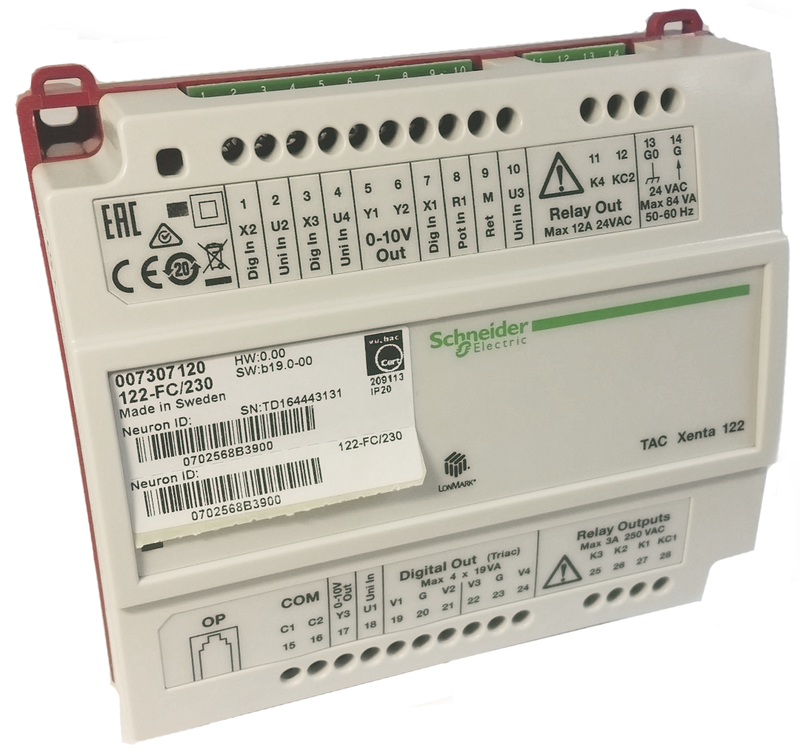 Schneider Electric surpreende com nova solução TAC Xenta 122