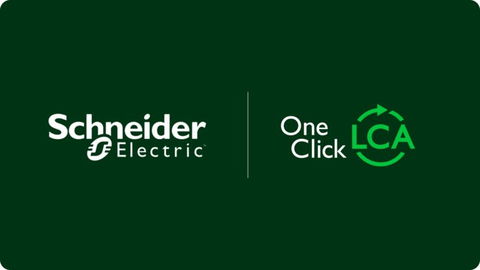 Schneider Electric promove transparência do impacto ambiental nos produtos MEP, partilhando dados através do One Click LCA