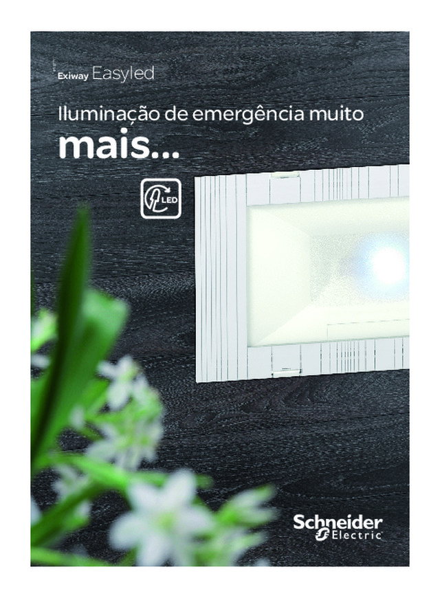 LED emergency lamp EXIWAY EASYLED 11W recessed light LED emergency lamp EXIWAY EASYLED 11W recessed light