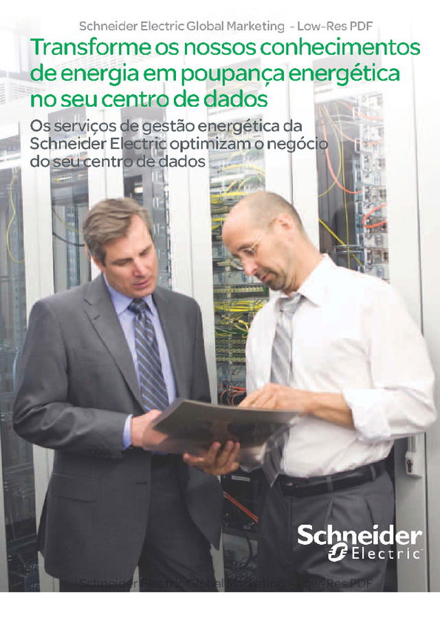 Transforme conhecimentos de energia em poupança energética no seu centro de dados