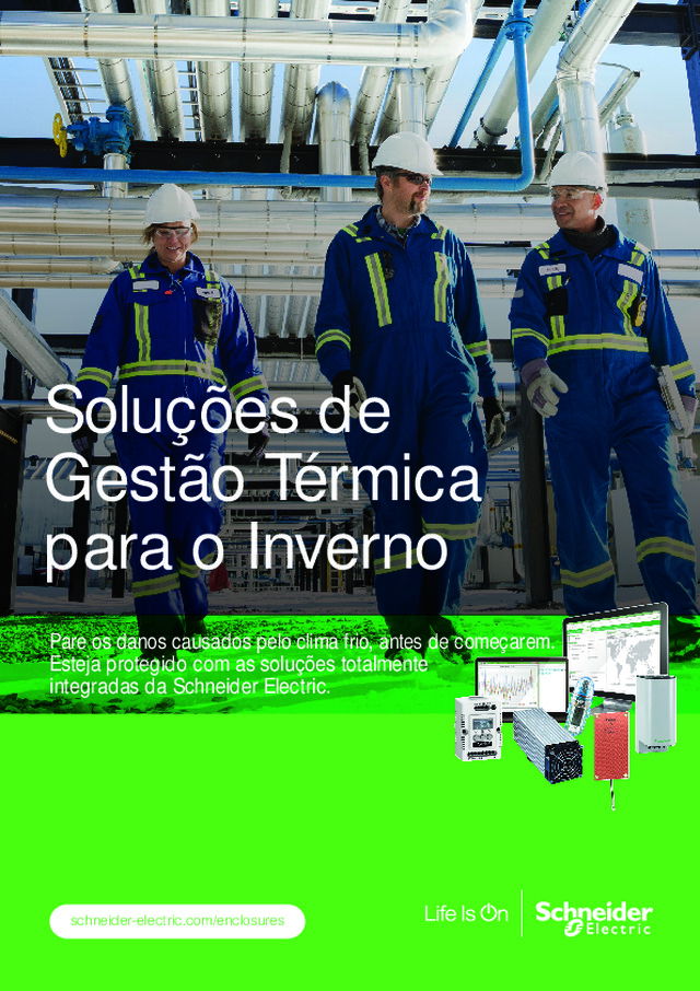 Soluções de gestão térmica para o inverno