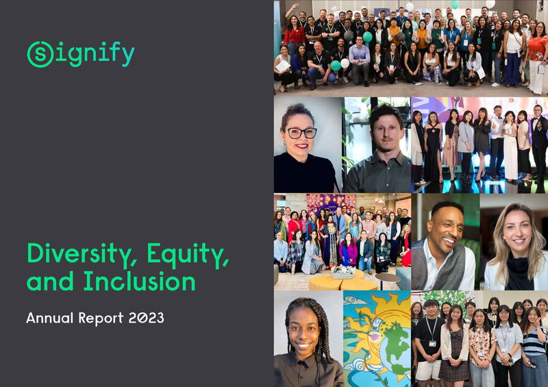 Signify publica o relatório de Diversidade, Equidade e Inclusão de 2023