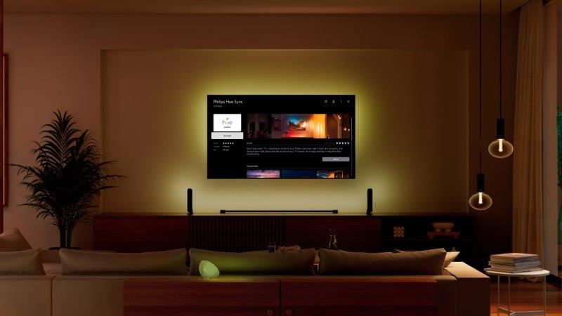 Philips Hue apresenta assistente de  IA na Hue App, novas funcionalidades Philips Hue Secure e Philips Hue Sync TV app para TV’s LG