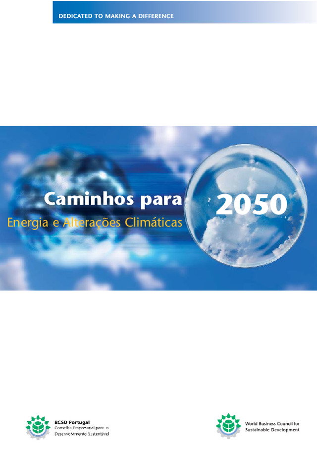 Caminhos para 2050 | Energia e alterações climáticas