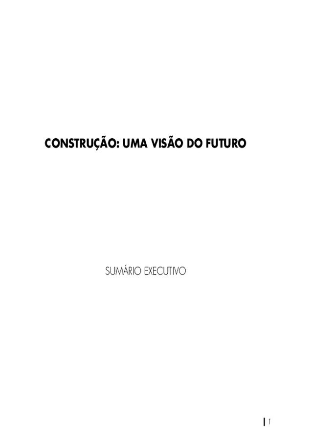 Construção - Uma visão de futuro (AECOPS)