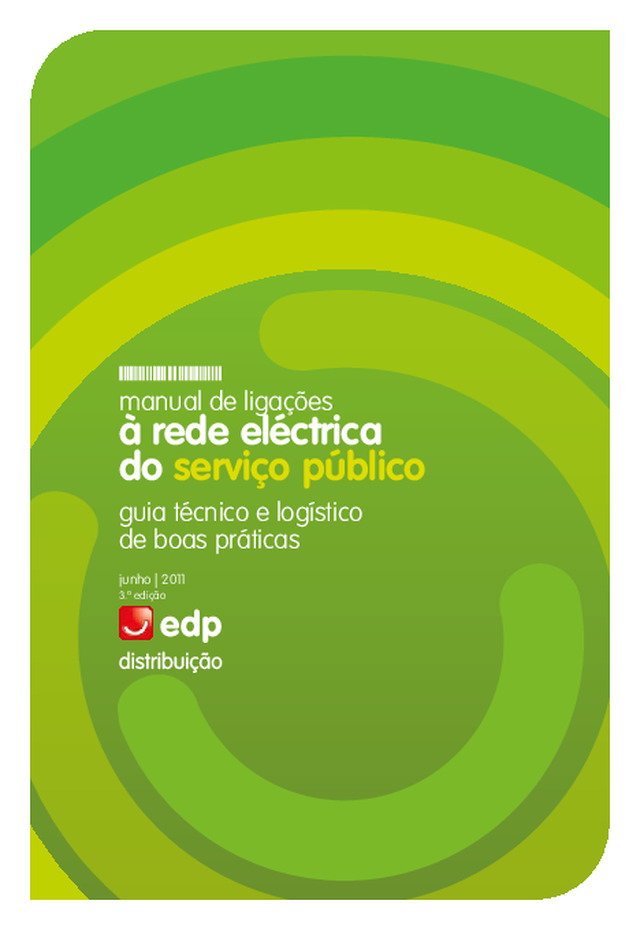 Manual de ligações à rede eléctrica do serviço público - Guia técnico e logístico de boas práticas