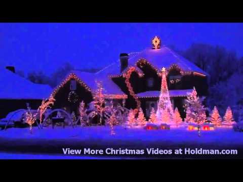 Amazing Grace cantada ao som de luzes