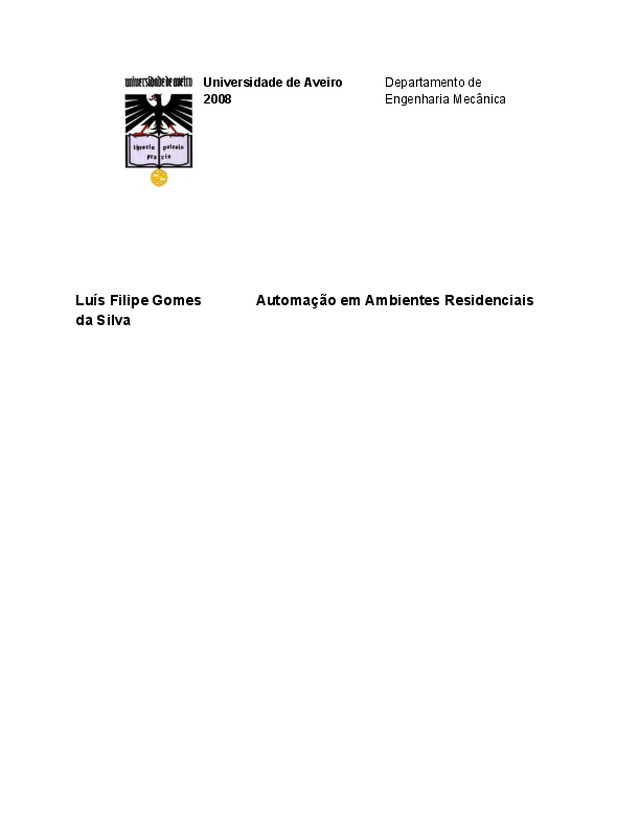 Automação em Ambientes Residenciais