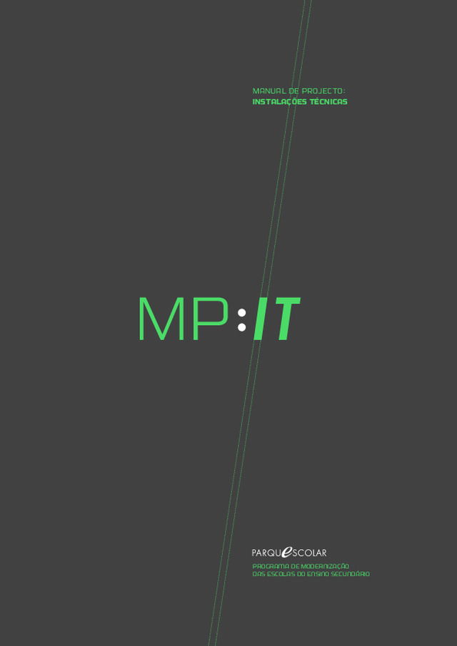 Manual de Projecto: Instalações Técnicas